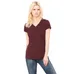 Bella Women's V-Neck Jersey T-Shirt - Dark/Colors