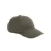 Big Accessories 6-Panel Brushed Twill Unstructured Cap - Dark/All