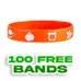 Custom Printed Silicone Wristbands               
