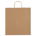 Budget Custom Kraft Paper Brown Shopping Bags - 14-x-15