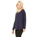 Bella Canvas Ladies' Flowy Long-Sleeve T-Shirt with 2x1 Sleeves