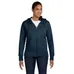 Econscious Women's Organic/Recycled Full-Zip Hoodie - Dark/All