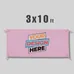 Vinyl Banner 3' x 10'