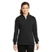 Sport-Tek Ladies Quarter-Zip Sweatshirt - Dark/All