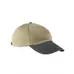 Adams 6-Panel Washed Pigment-Dyed Cap - Dark/All