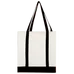 Budget Custom Non Woven Tote Bag with Trim Colors