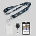 Nylon 3/4 inch Lanyard-A