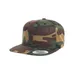 Yupoong 6-Panel Structured Flat Visor Classic Snapback Cap