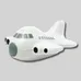 Fat Cartoon Airplane Stress Reliever