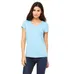 Bella Women's V-Neck Jersey T-Shirt - Dark/Colors