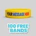 1 inch Full Color Wristband 