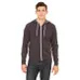 Bella   Canvas Unisex Poly-Cotton Fleece Full-Zip Hoodie - Dark/Colors