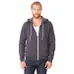 Bella   Canvas Unisex Poly-Cotton Fleece Full-Zip Hoodie - Dark/Colors