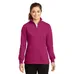 Sport-Tek Ladies Quarter-Zip Sweatshirt - Dark/All