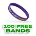 Custom Color Filled Wristband        