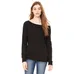 Bella   Canvas Ladies' Sponge Fleece Wide Neck Sweatshirt - Triblend