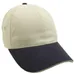 Constructed Lightweight Brushed 2-Tone Cotton Twill Sandwich Cap