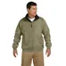Harriton Unisex Fleece Lined Nylon Jacket - Dark/All