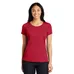 Sport-Tek Ladies PosiCharge Competitor Cotton Touch Scoop Neck Tee