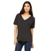 Bella Ladies' Slouchy V-Neck T-Shirt - Triblend