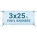 Vinyl Banner 3' x 25'