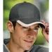 Port Authority Contrast Stripe Sandwich Bill Cap - Dark/All