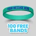 Custom Printed Wristbands PR98409AA