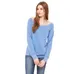 Bella   Canvas Ladies' Sponge Fleece Wide Neck Sweatshirt - Triblend