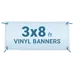 Vinyl Banner 3' x 8'