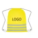 Three Strips Reflective Safety Drawstring Bag 