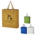 METALLIC NON-WOVEN SHOPPER TOTE BAG
