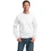 Port and Company 7.8 Oz. Crewneck Sweatshirt - White/Neutral