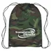 Budget Custom Simply Camo Drawstring Tote Bag