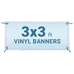Vinyl Banner 3' x 3'