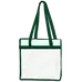Budget Custom Clear Tote Bag With Zipper