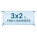 Vinyl Banner 3' x 2'