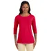 Devon & Jones Perfect Fit Ladies' Ballet Bracelet-Length Knit Top