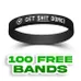 Custom Printed Silicone Wristbands        