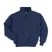 Jerzees 9.3 oz 50/50 Nublend 1/4-Zip Sweatshirt - Dark/Color