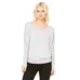 Bella Ladies' Flowy Long-Sleeve Off Shoulder T-Shirt