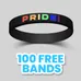 Custom Color Filled Wristband    