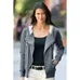 Women's Fleece Moto Jacket