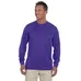 Augusta Sportswear Long Sleeve 100% Polyester Wicking Tee - Dark/All