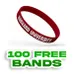 Custom Color Filled Wristband      
