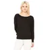 Bella Ladies' Flowy Long-Sleeve Off Shoulder T-Shirt