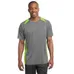 Sport-Tek Heather Colorblock Contender Tee - Dark/All
