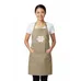 Port Authority® Easy Care Extra Long Bib Apron with Stain Release