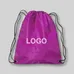 All Purpose Polyester Drawstring Backpack - WD
