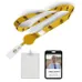 5/8 inch Polyester/Badge Reel Lanyard Combo-B
