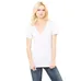 Bella Ladies' 4.2 oz. Jersey Deep V-Neck T-Shirt - Dark/All
